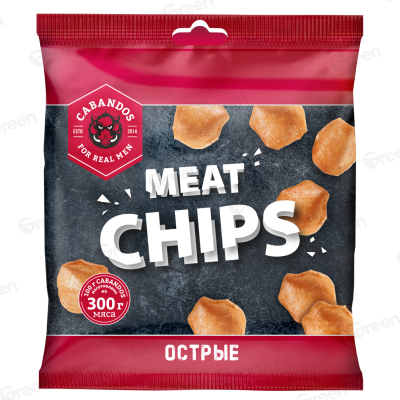 Чипсы Острые охлажденные с/в т/ф газ 0,03кг
