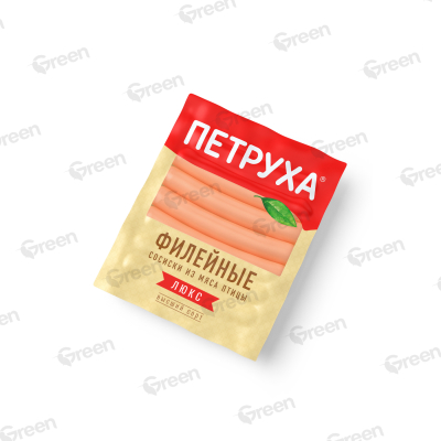 Изделиея колбасные вареные из мяса птицы. Сосиски Филейные высшего сорта охлажденные